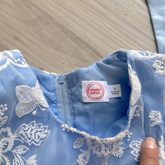 Wonder Nation Baby Blue Formal dress, Spring Size 6 - Picture 3 of 5
